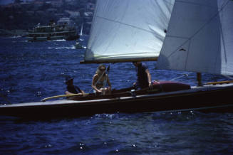 Archie Roberts, Sir Francis Chichester, Sydney Harbour Jan '67