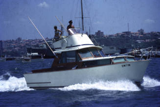 Cruiser, Sir Francis Chichester, Sydney Harbour Jan '67