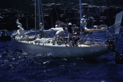 Sir Francis Chichester, Sydney Harbour Jan '67