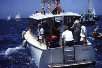 Lady Chichester, Sir Francis Chichester, Sydney Harbour Jan '67
