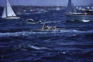 Two person canoe, Sir Francis Chichester, Sydney Harbour Jan '67