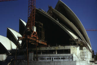 Opera House under construction 1967