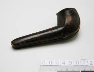 Pipe case presented to Captain Williams by the crew of Barque SKIDDAM in July 1864