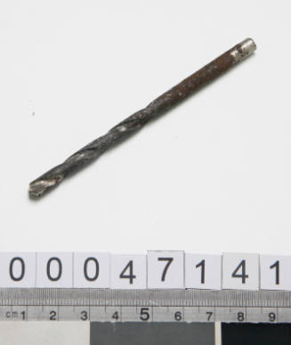 Drill bit taken on board LOT 41