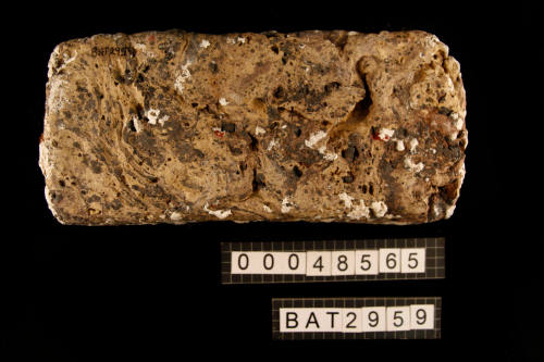 Ballast brick from the wreck site of the BATAVIA