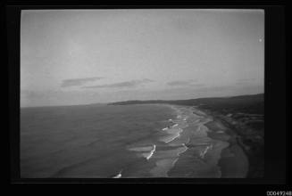 Negative of  sea landscape