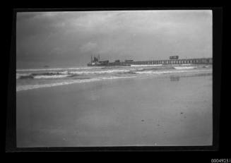 Negative of  a jetty