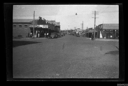 Negative of a town