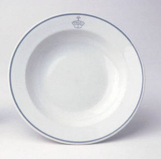Thiel soup bowl used by Lithuanian migrants