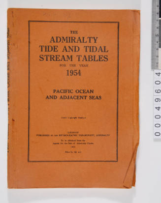 The Admiralty Tide and Tidal Stream Tables for the year 1945