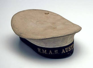 HMAS AUSTRALIA (II) cap with tally