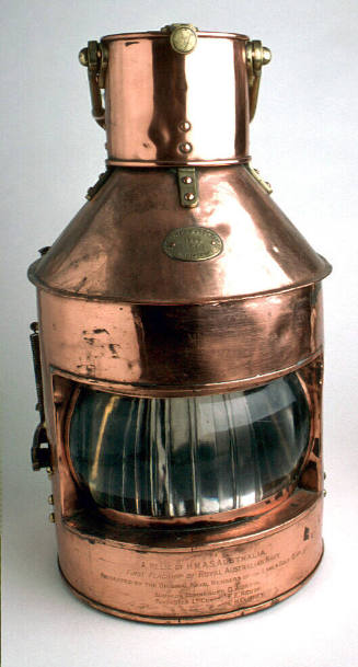 Signal lantern from HMAS AUSTRALIA (I)