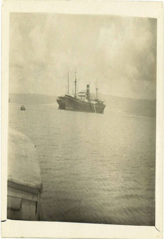 SS MANGOLA at sea