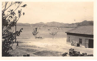 Port Moresby, I think two flying boats on water