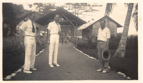 Photograph of Basil Helm in Papua New Guinea