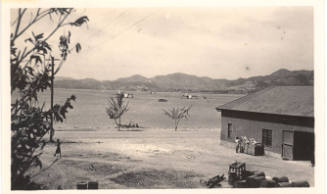 Photograph depicting two sea planes in Port Moresby