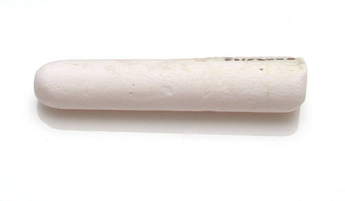 Stick of white chalk