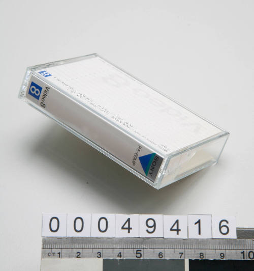 Sony Video8 tape cassette case