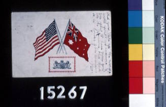 Untitled (Australian and United States flags)