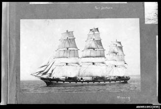Photograph of the sailing ship MERSEY