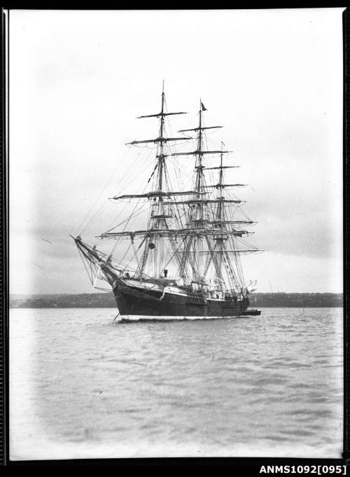 Three-masted ship JOSEPH CONRAD in Sydney Harbour