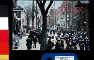 Sailors parade at Norfolk