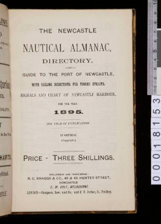 Knaggs' Nautical Almanac 1895