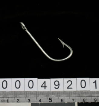 Single Mustad-Kirby Sea Hook