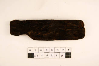 Sheathing fragment from the wreck site of the VERGULDE DRAECK