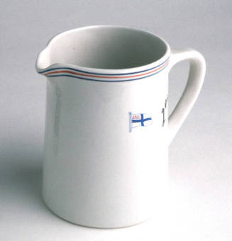 Souvenir milk jug from the Australian National Line