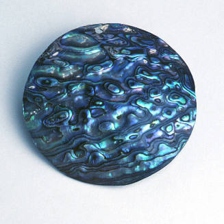 Pendant made out of abalone shell