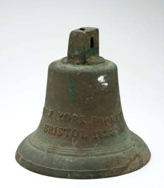 Ship's bell from NEW YORK PACKET