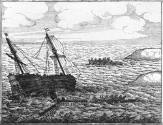 Engraving from the book  Ongeluckige voyagie, van't schip BATAVIA, nae de oost-indien (Unfortun…