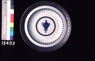 Soup bowl from Chinese export porcelain dinner service