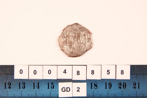 Two real coin from the wreck site of the VERGULDE DRAECK