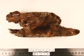 Timber fragment from the VERGULDE DRAECK wreck