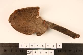 Spoon excavated from the wreck site of the ZEEWIJK