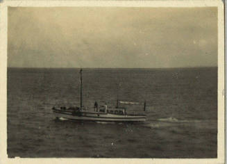 Photograph of an unidentified boat