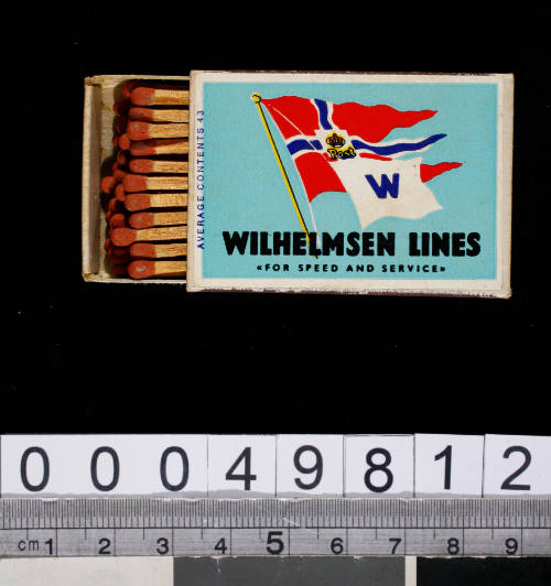 Wilhelmsen Lines for speed and service : match box