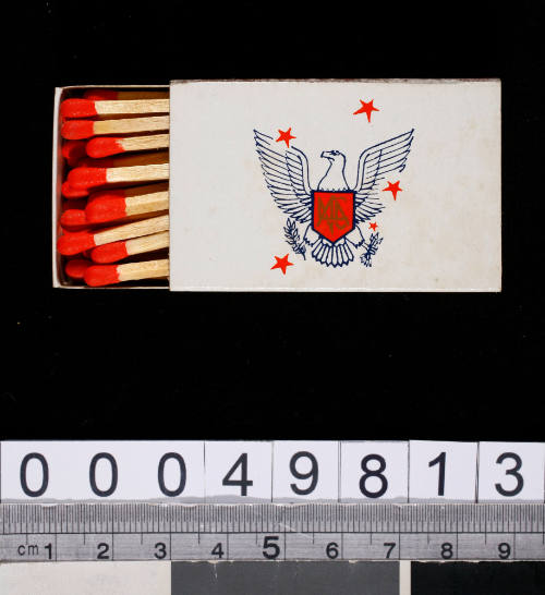 American National Club match box