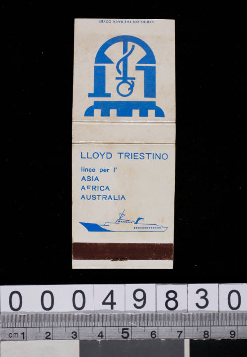 Lloyd Triestino match book