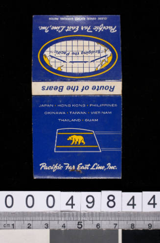 Pacific Far East Line match box