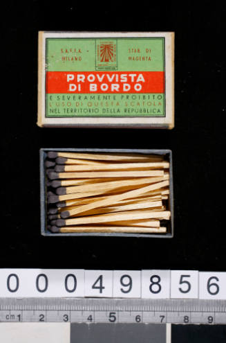 Italian Lines match box