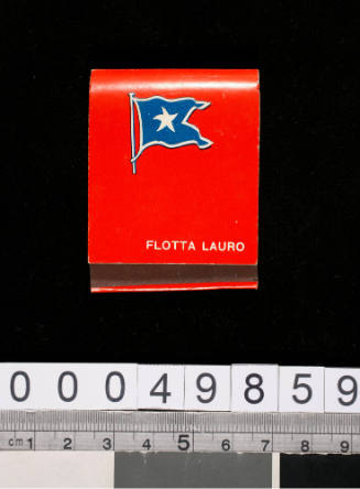 Flotta Lauro matchbook