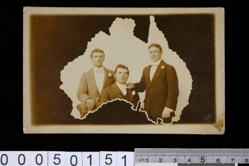 Photographic postcard from Ed C Telford to J Lynch