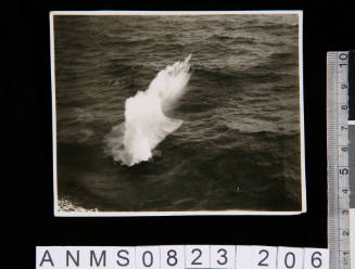 Torpedo fired from HMAS AUSTRALIA II
