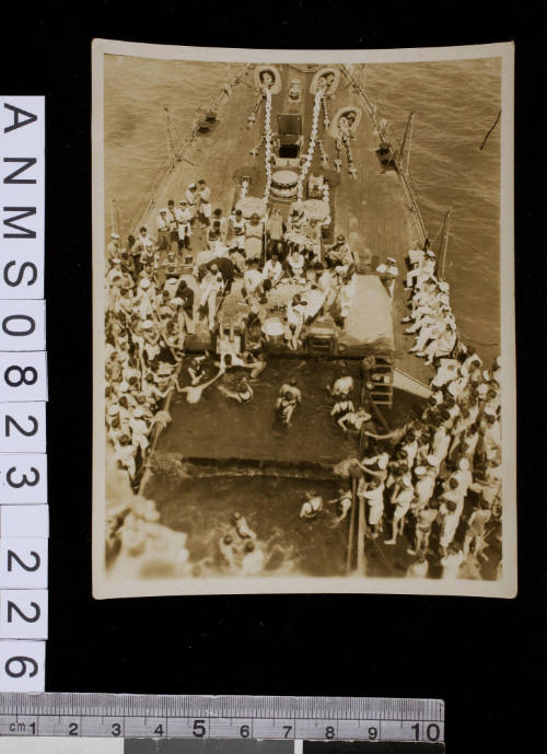 Crossing the Line Ceremony, HMAS MELBOURNE