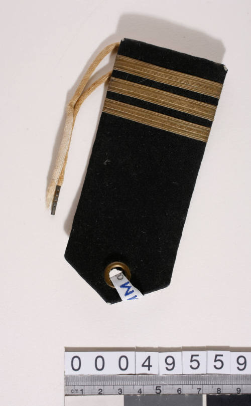 A shoulder board worn by Basil Helm