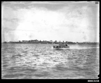Speedboat MISS ST GEORGE on Botany Bay or Kogarah Bay,  Sutherland Shire.