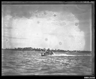 Speedboat  AUBURN on Kogarah Bay or Botany Bay.